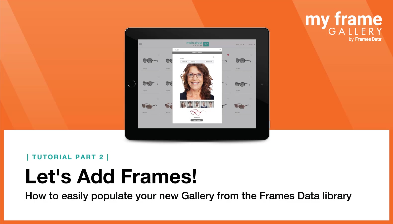 My Frame Gallery SetUp Part 2 Add Frames